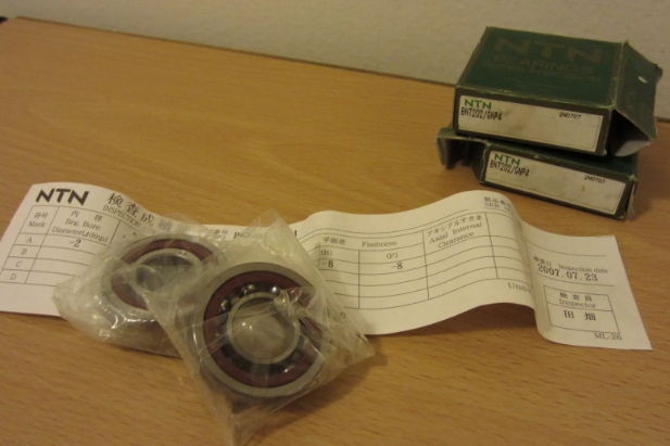 角接觸球軸承，品牌：NTN，示例圖片197