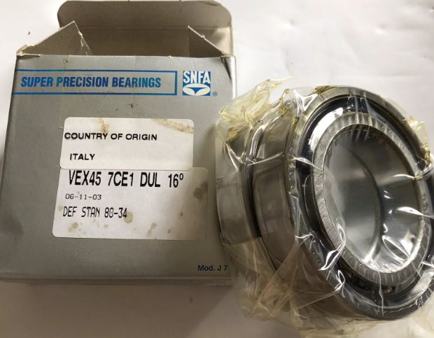 角接觸球軸承，品牌：SNFA，示例圖片388